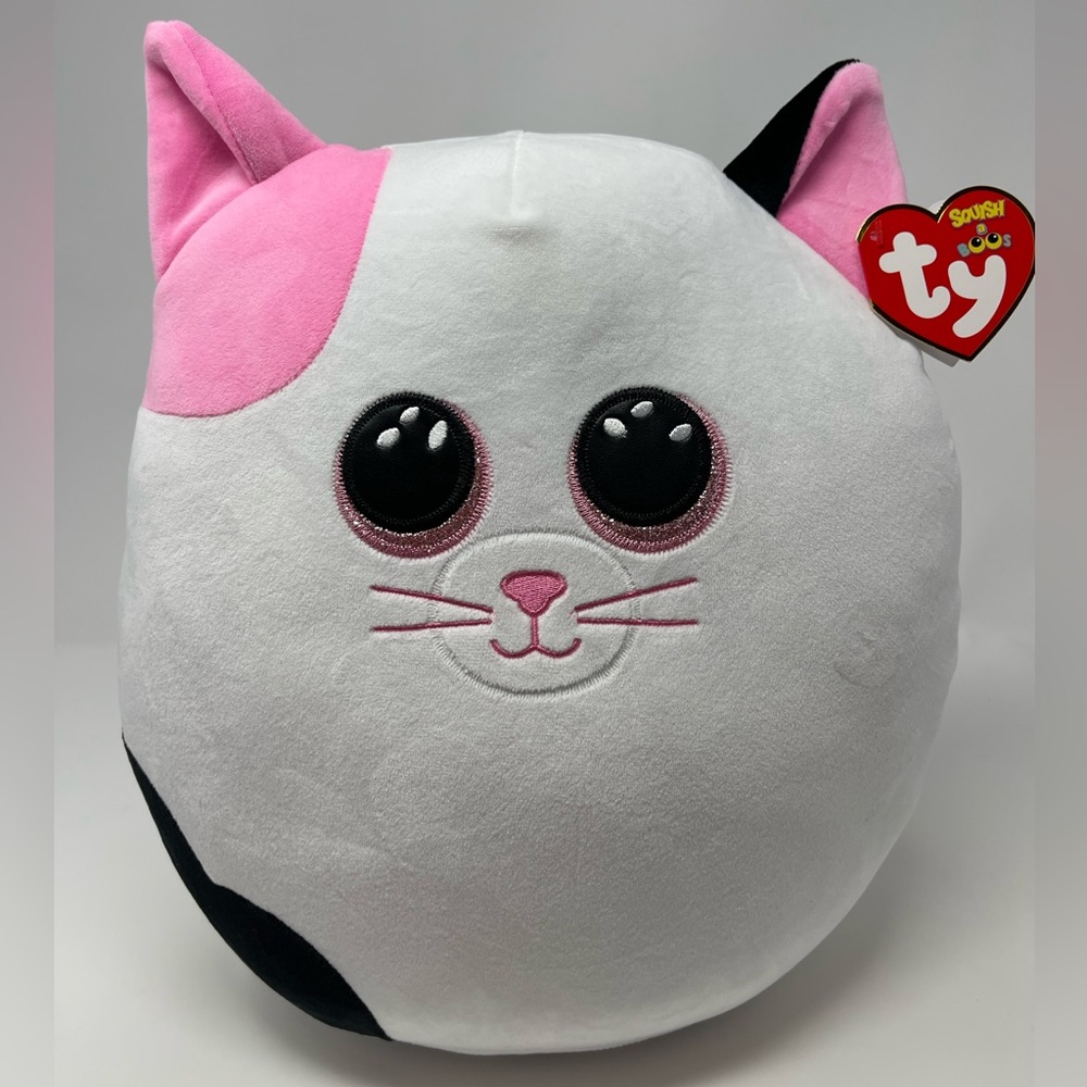 TY: Muffin Cat Squish-A-Boos, NEW with Tags.